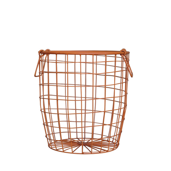 Wire basket medium tangerine Wire basket medium tangerine
