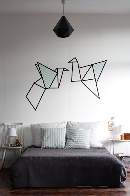 washi-tape-cranes