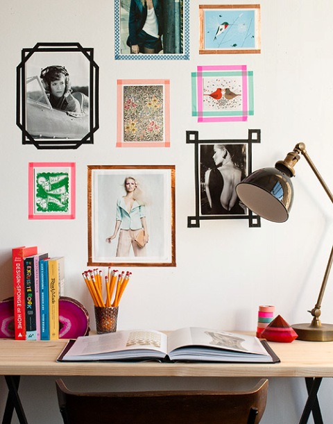 washi-tape-frames